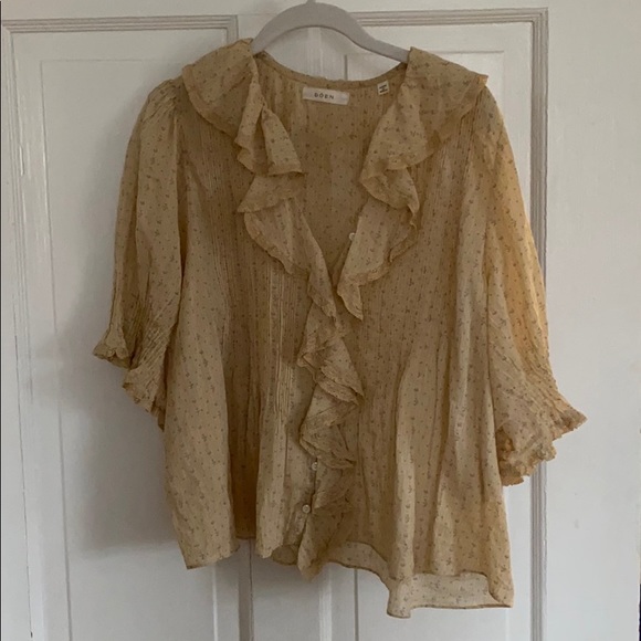 SOLD Doen Frances Flora Henri Top - Picture 2 of 5